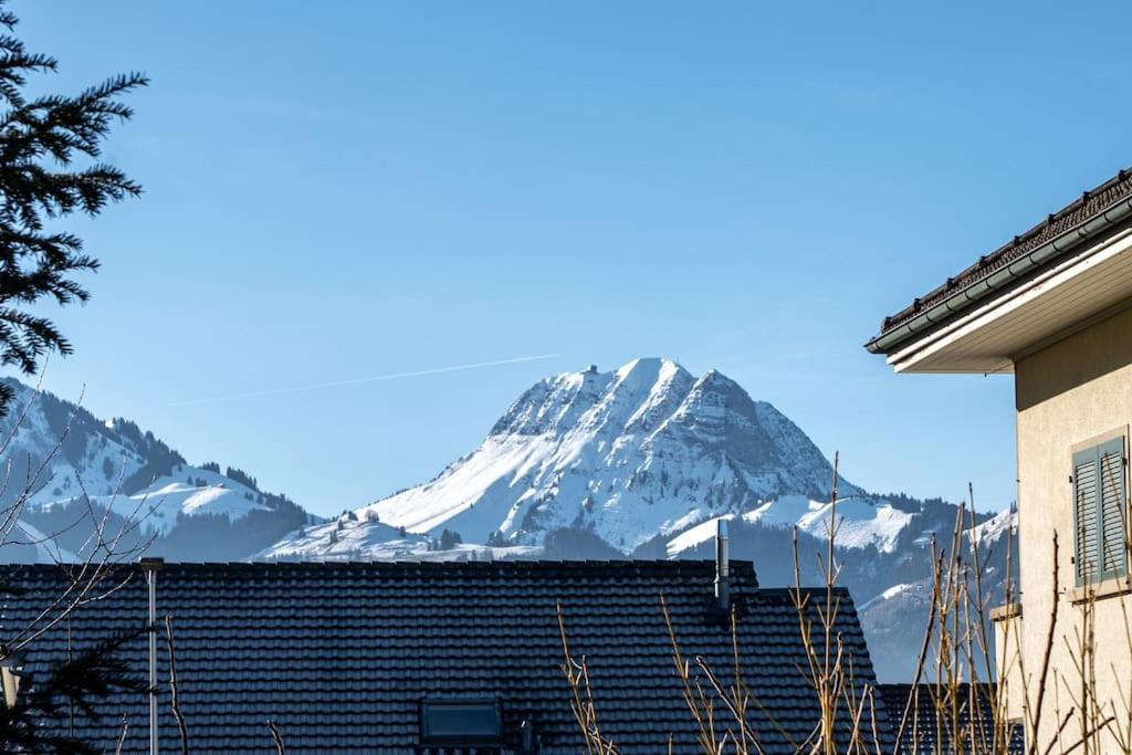 Appartement Spacieux Au Centre De La Gruyere Broc Extérieur photo
