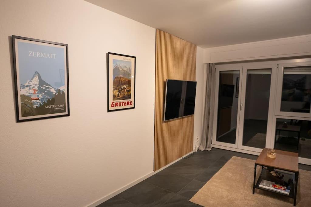 Appartement Spacieux Au Centre De La Gruyere Broc Extérieur photo